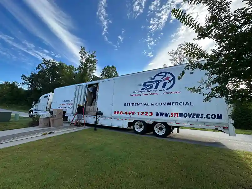 STI Residential and Commercial Moving Truck