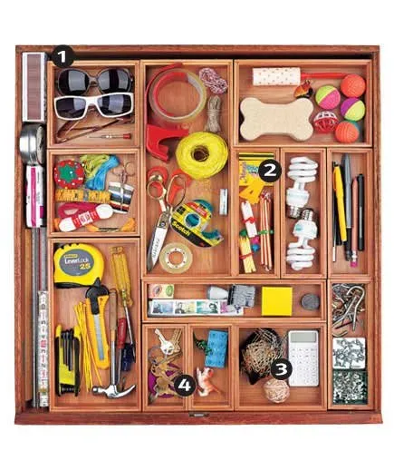 Divide and Conquer a Junk Drawer