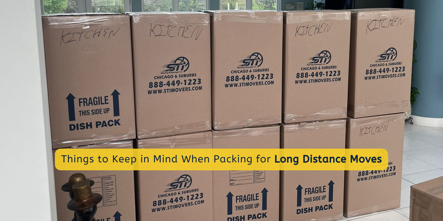 Things to Keep in Mind When Packing for Long Distance Moves